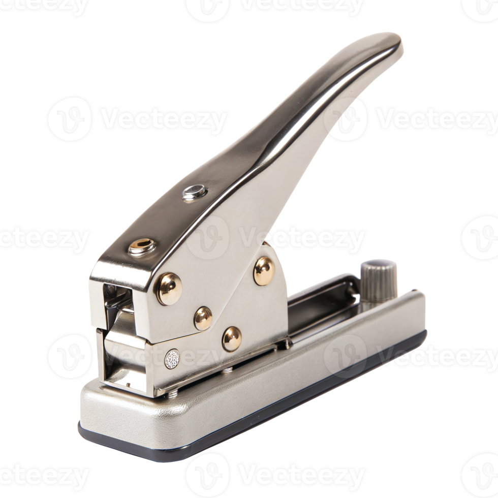 Hole punching machine isolated on transparent background png