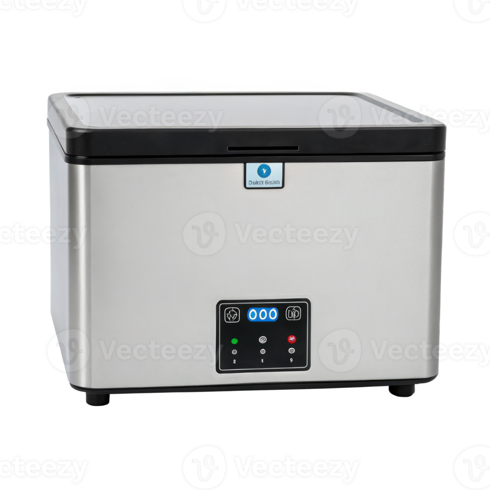 Modern sterilizer box isolated on transparent background png