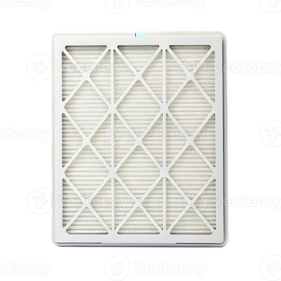 New air purifier filter isolated on transparent background png