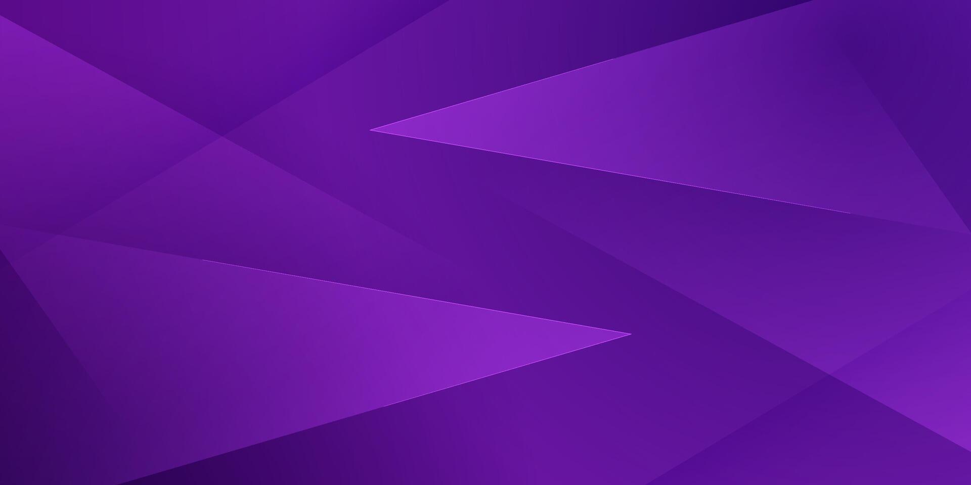 Abstract colorful triangle purple 3D background. Overlap triangle pattern design. Trendy banner background. vector