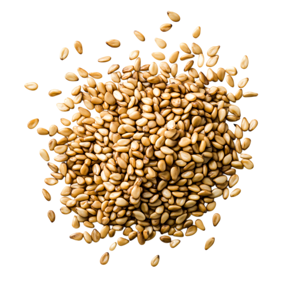 High-Quality closeup of Raw Sesame Seeds for Culinary Use png