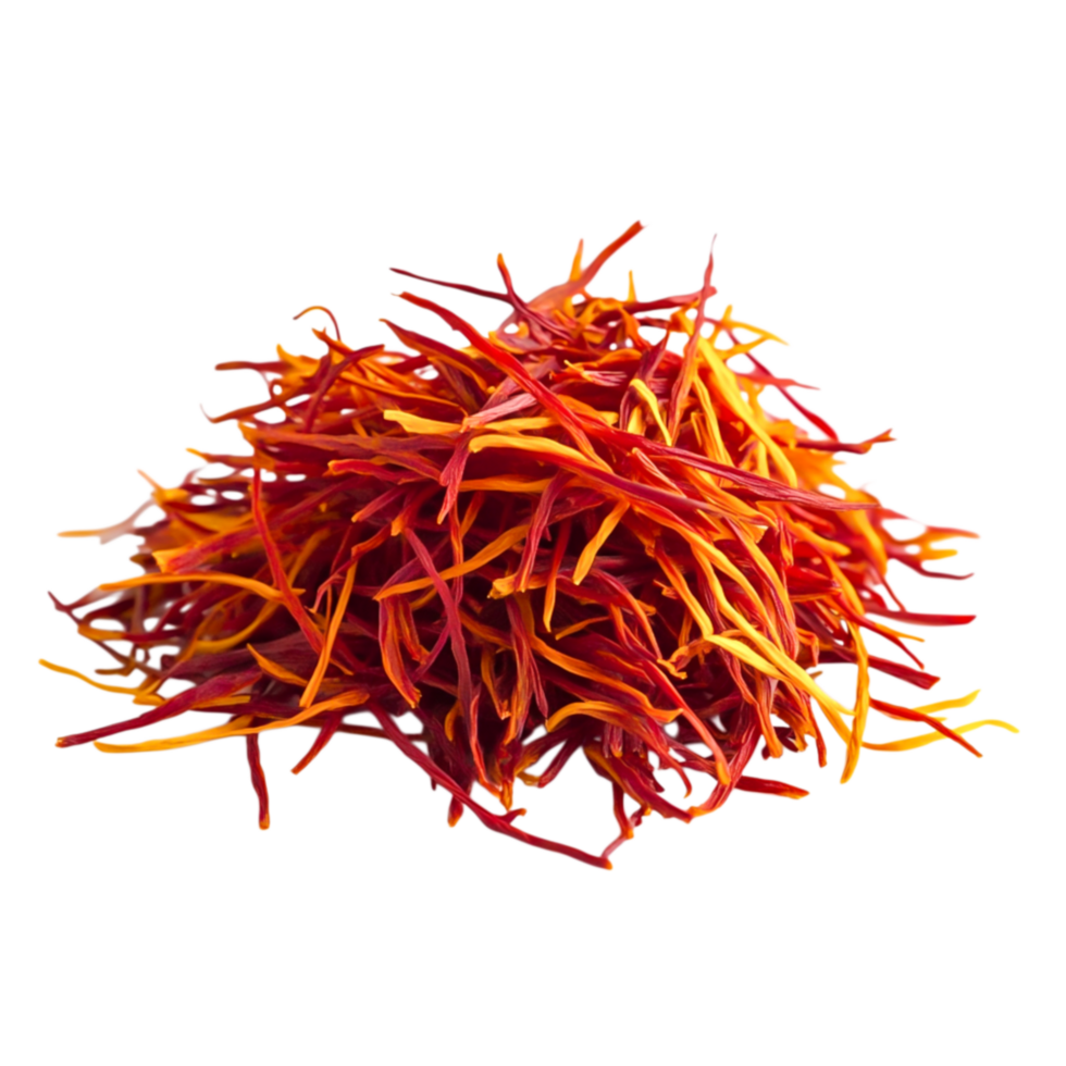 Vibrant and Aromatic Saffron Threads for Culinary and Medicinal Uses png
