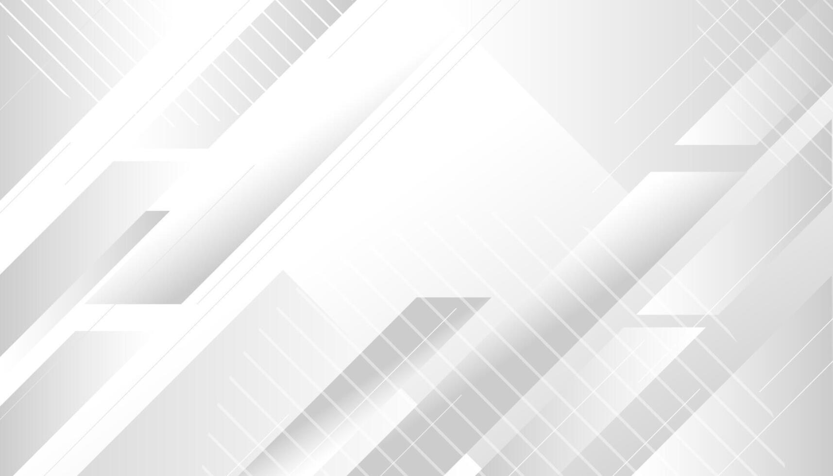 Modern white and grey abstract background Abstract geometric shape for presentation design vector