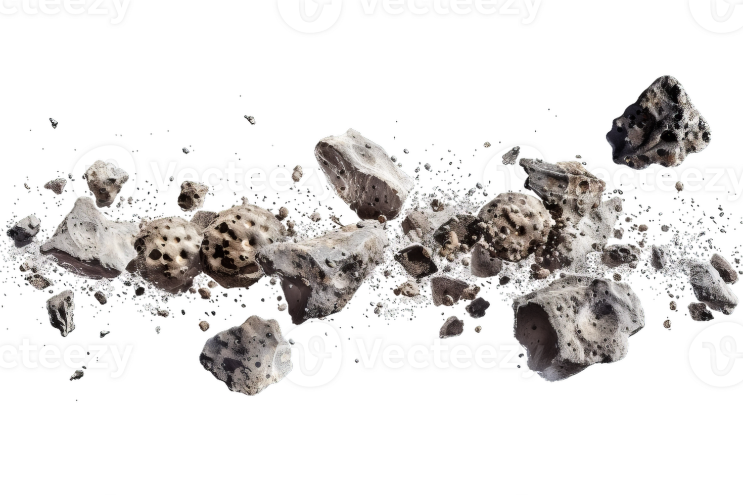 Asteroid Field, Debris Floating In Space png