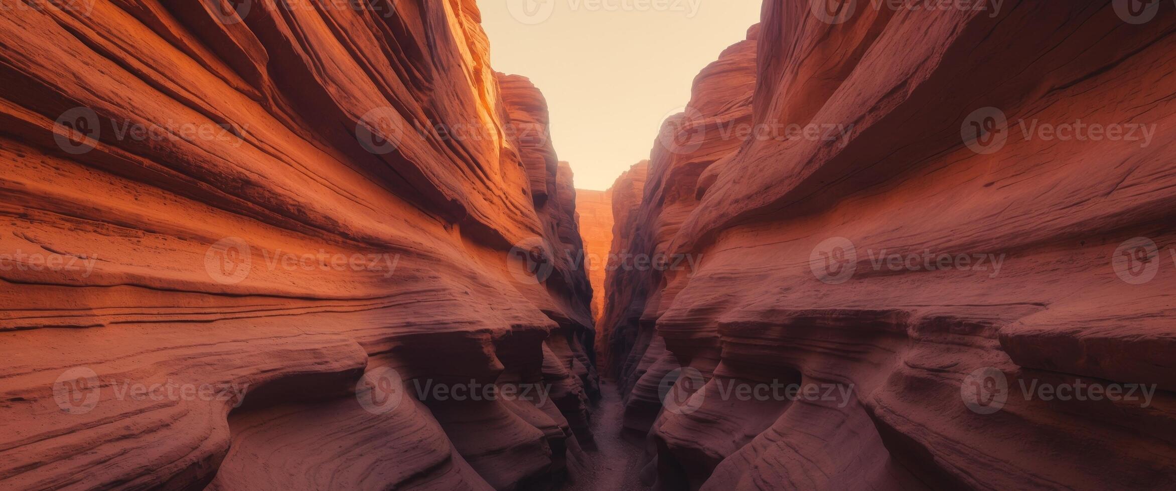 Antelope Canyon Light Trails, A Mesmerizing Natural Red Rock Formation, Arizona. photo