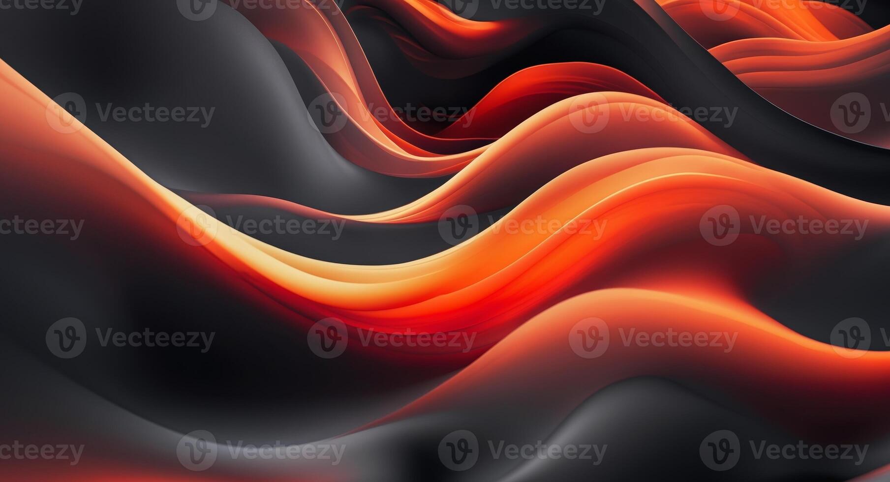 A black and red abstract background with waves photo