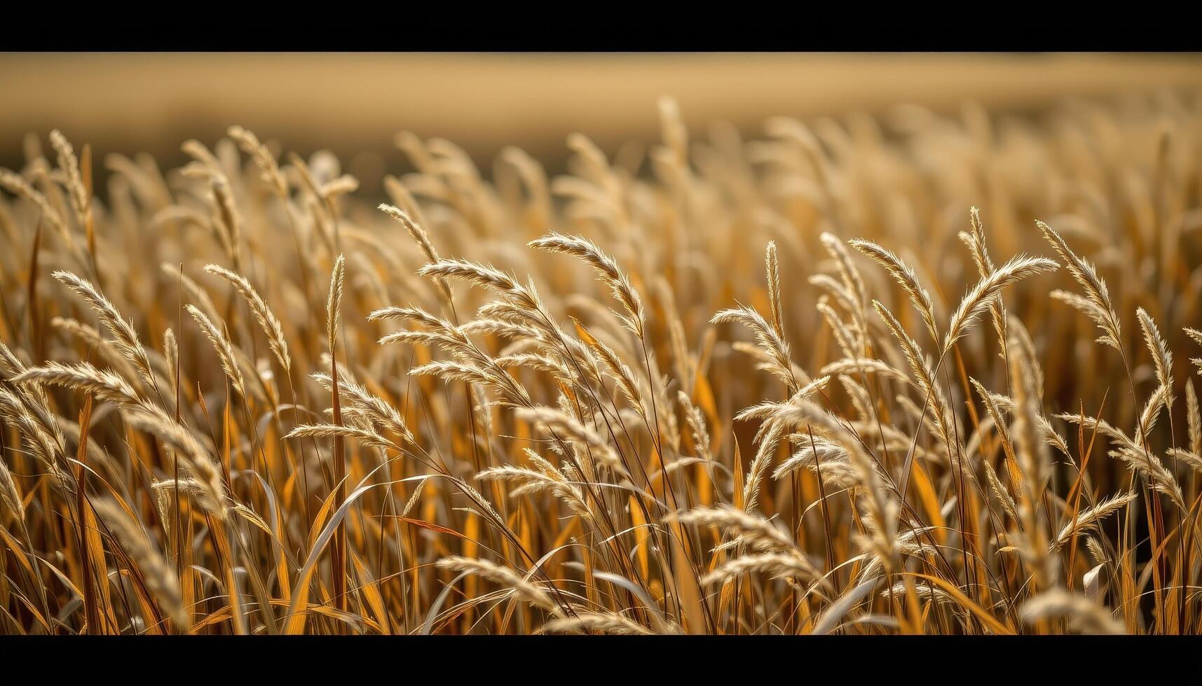the whisper of wind moves gently through fields of tall, dry grass. photo