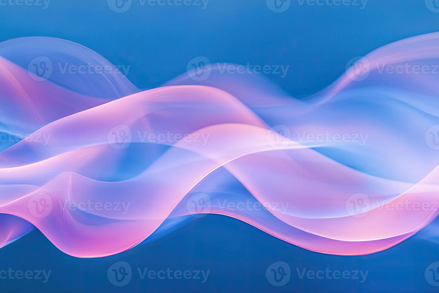 A pink and blue wave photo