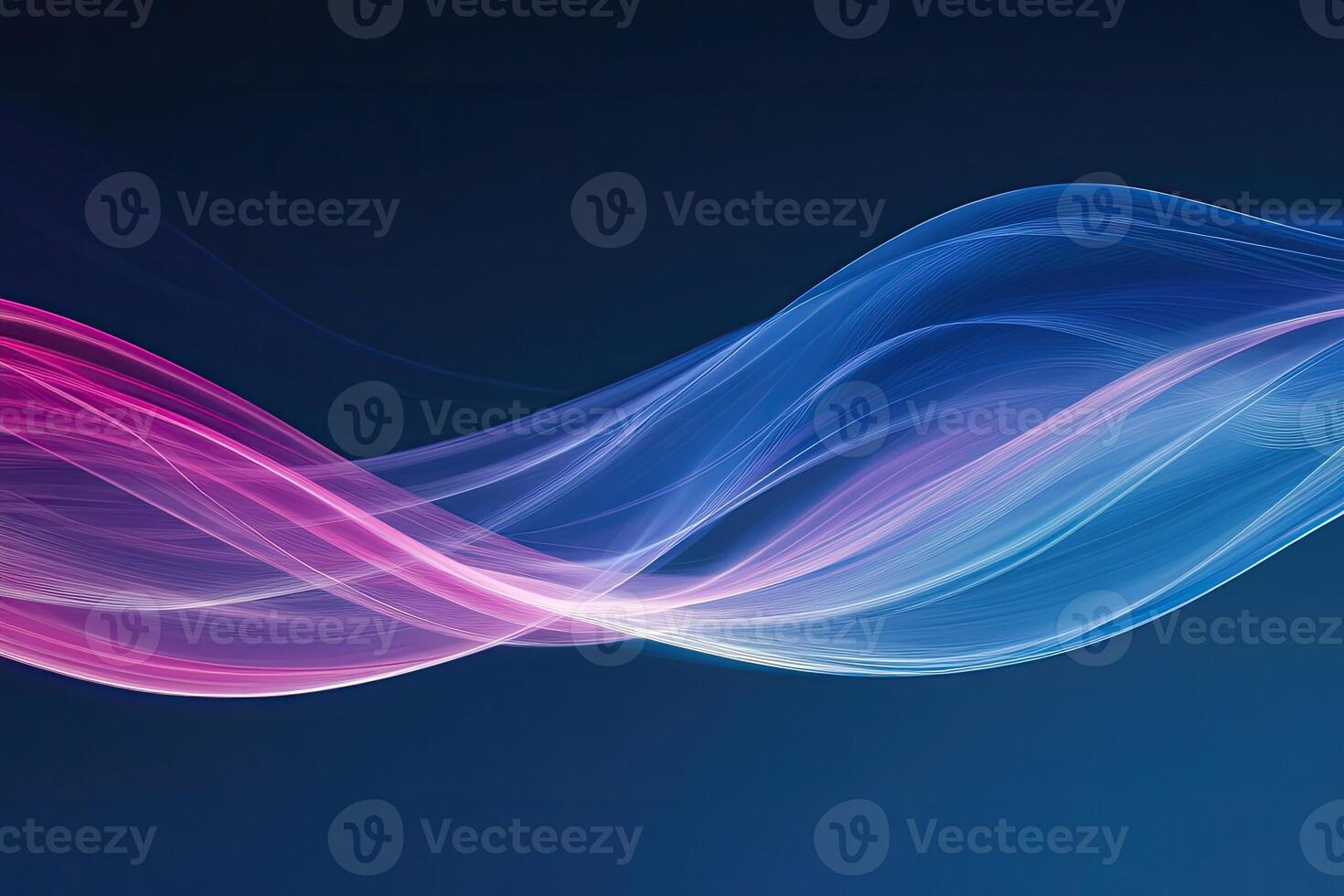 A blue and pink wave of smoke photo