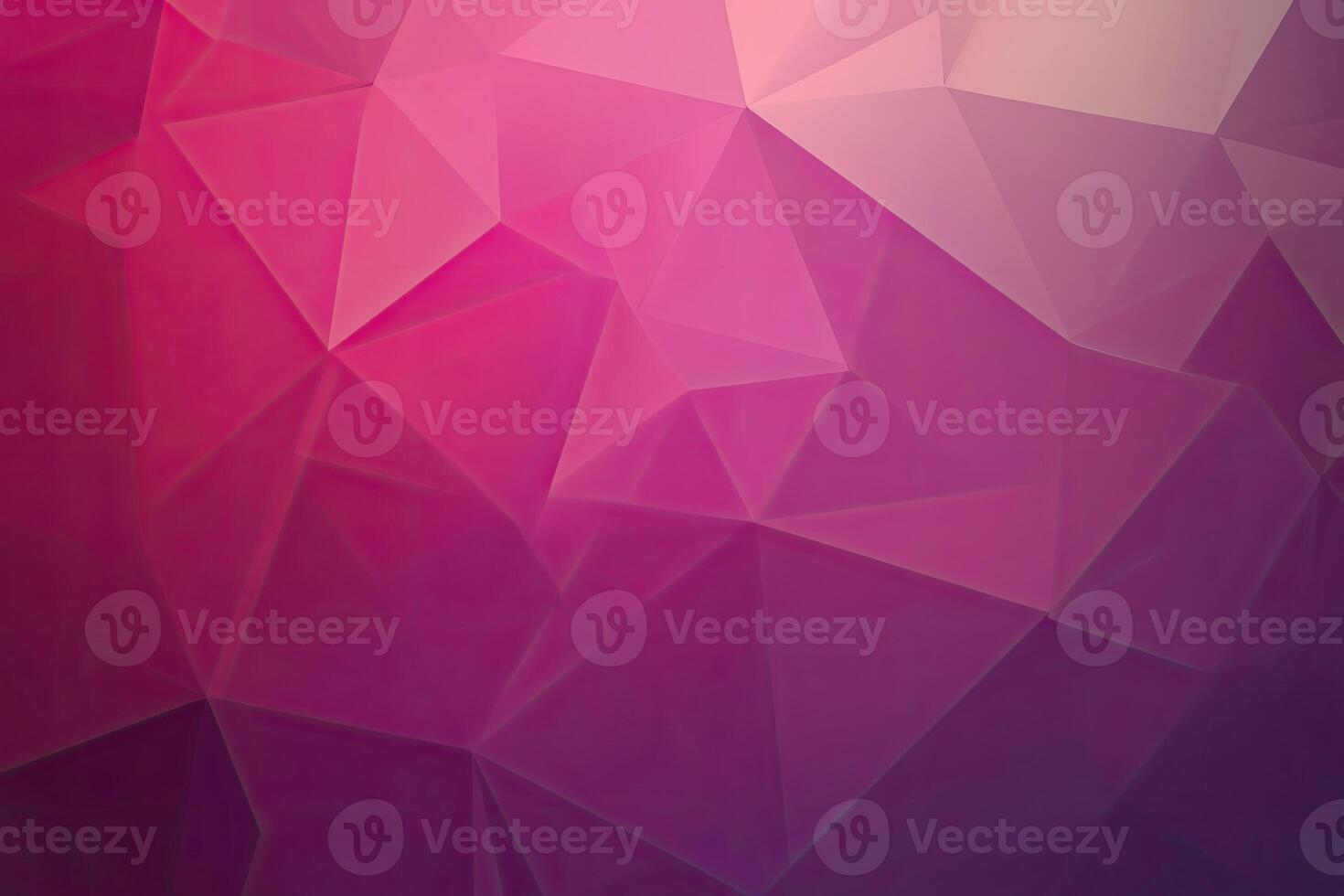 Abstract pink and purple background with triangles photo
