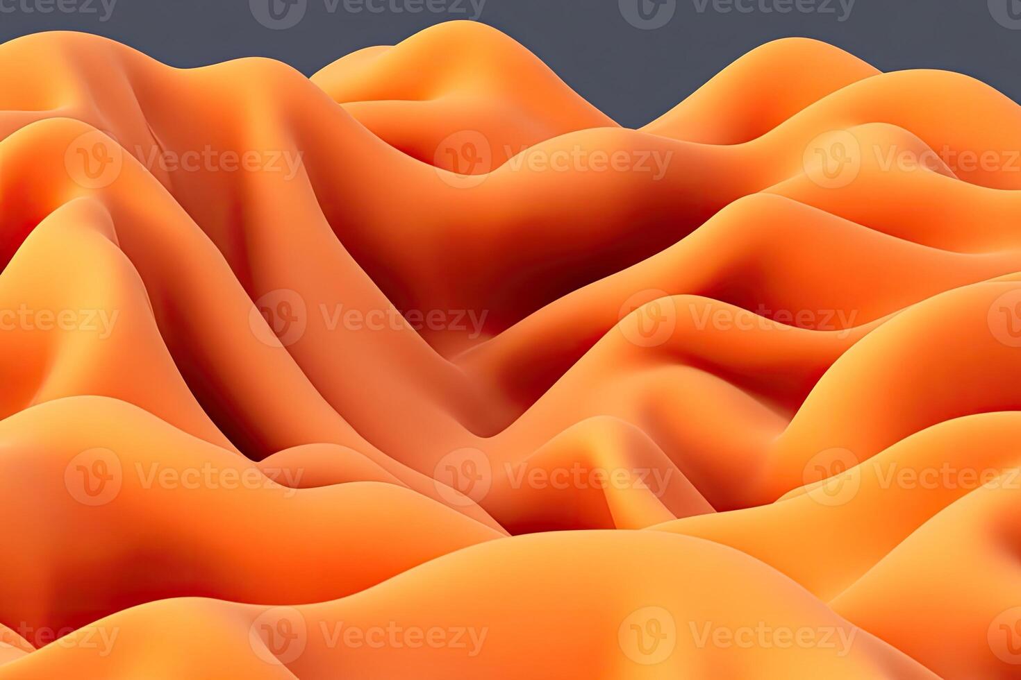An orange and gray background with a wave pattern photo