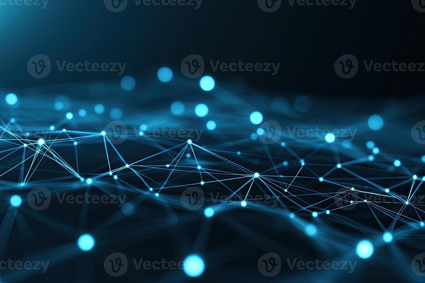 The abstract background of a network photo