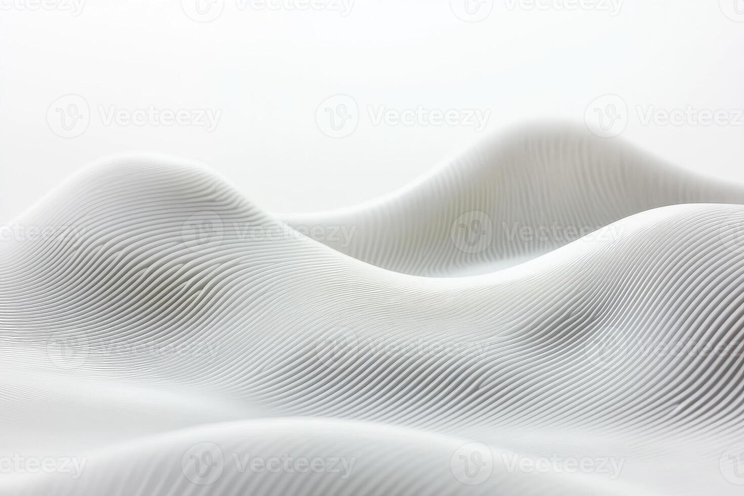 A white wave pattern on a white surface photo