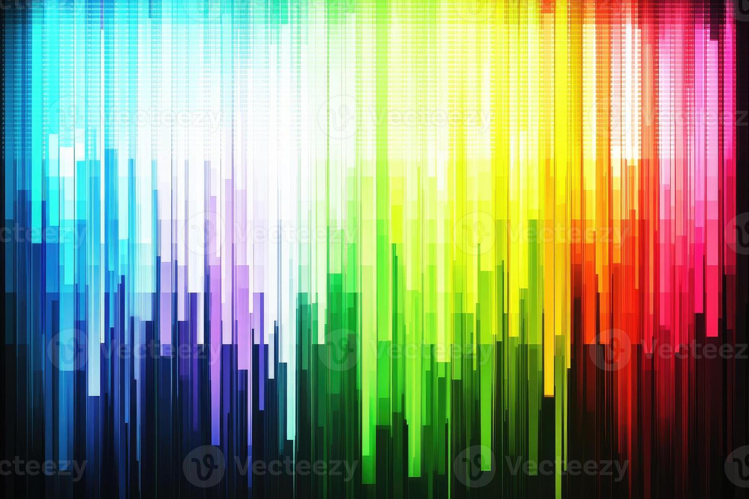 Colorful rainbow background with a black background photo