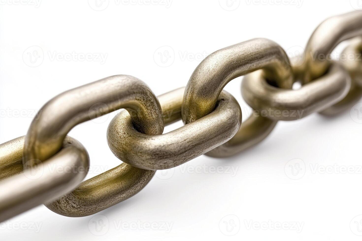 Close-up of a metal chain photo