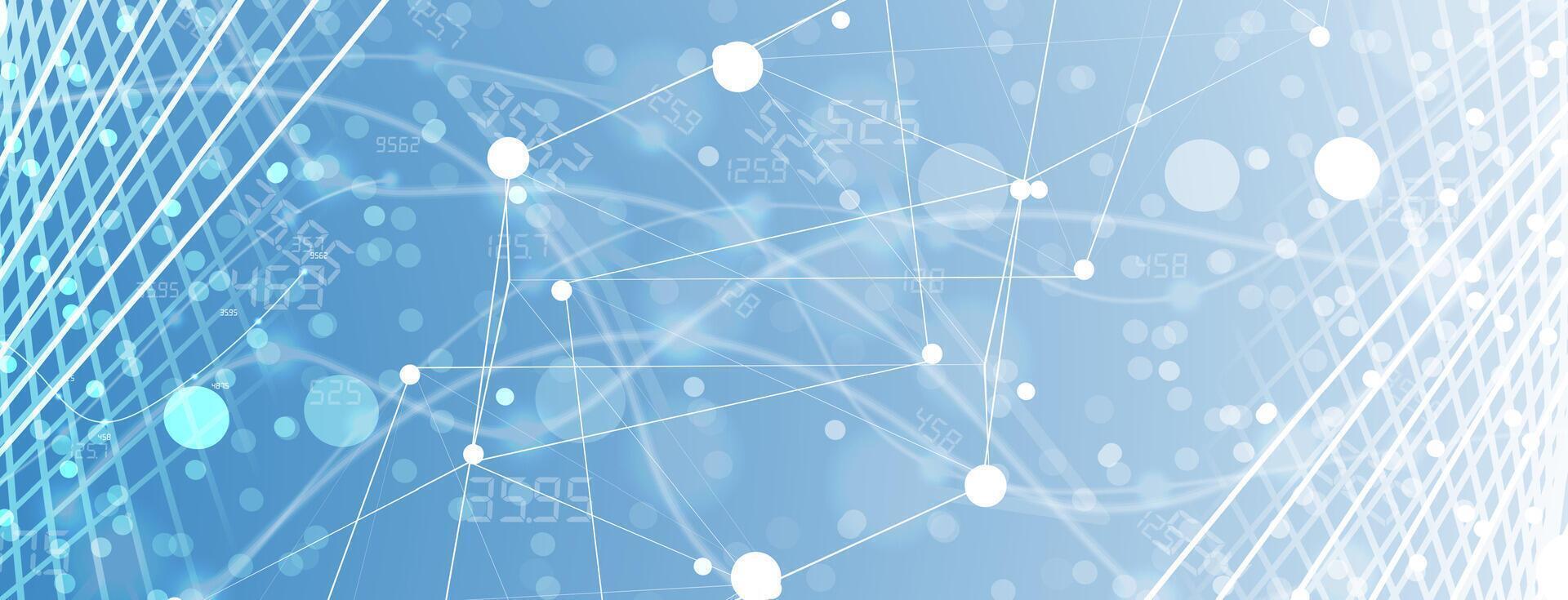 Abstract computer technology business background vector