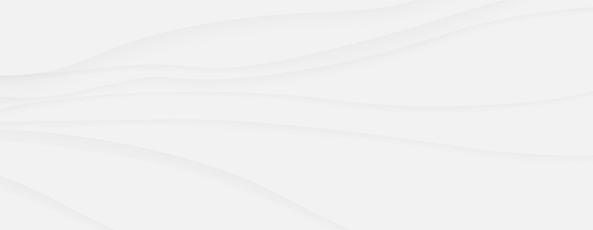 White wavy texture background abstract minimalist design wave clean smooth vector