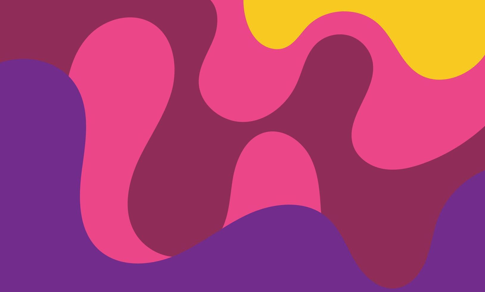 Abstract Colorful Background Design with Pink, Purple, and Yellow vector