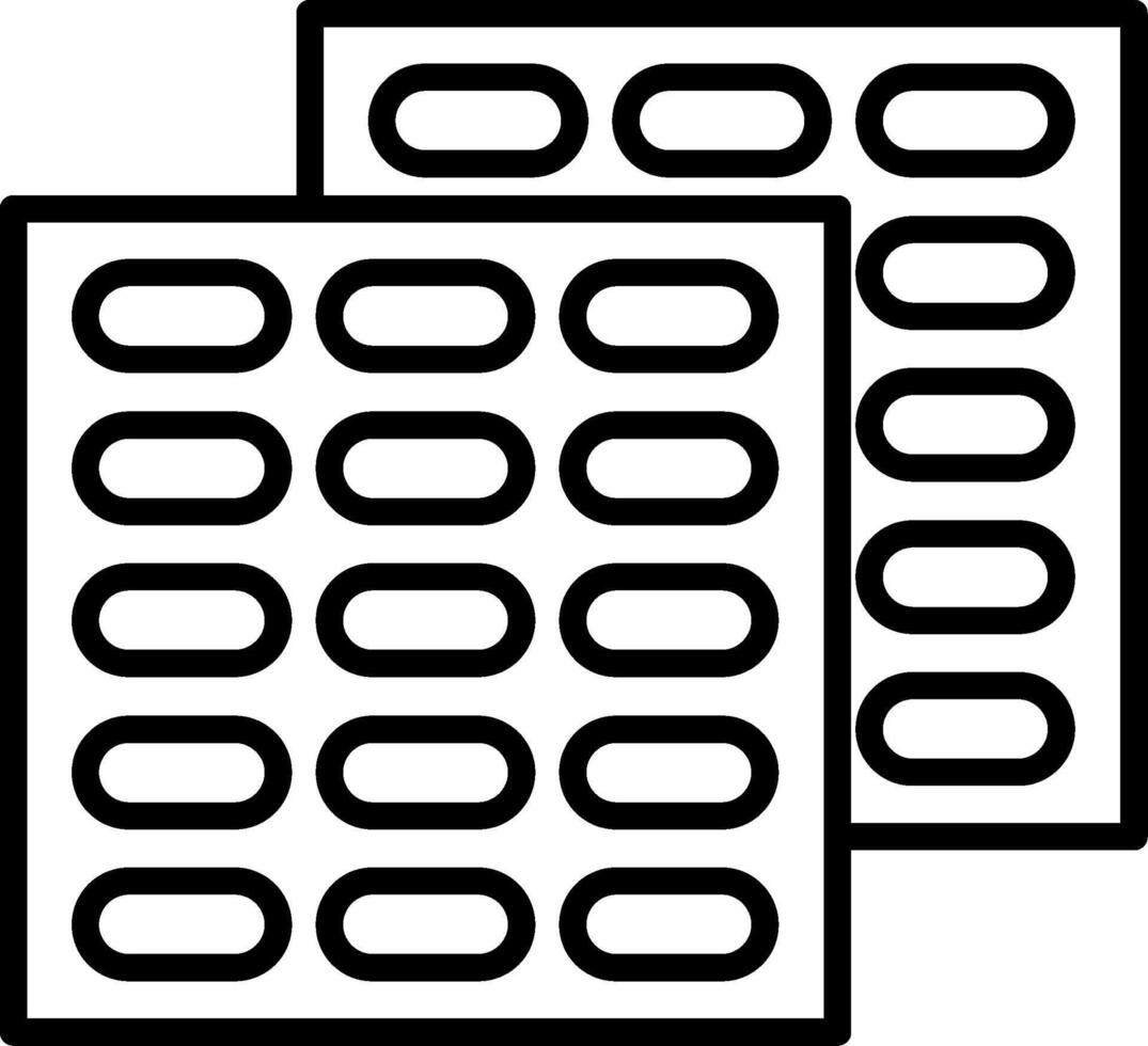 Two black and white squares with circles on them vector