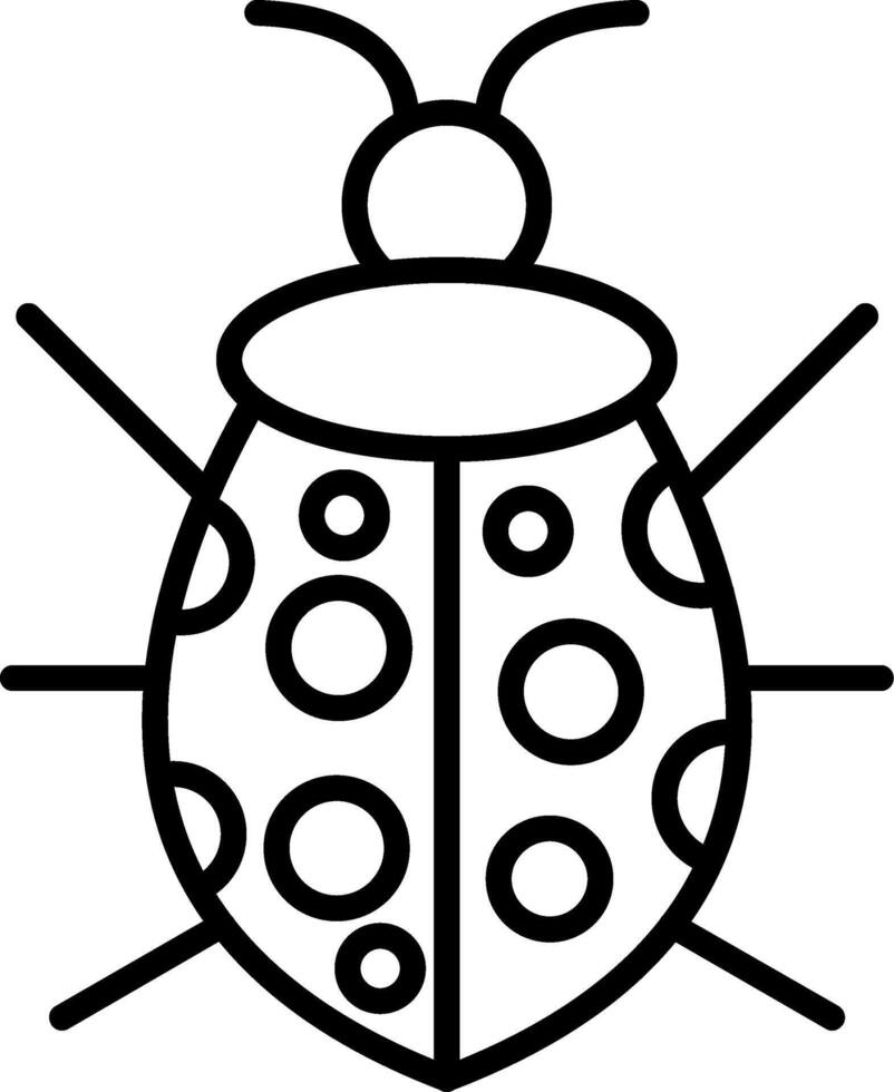 Ladybug coloring pages free printable coloring pages vector