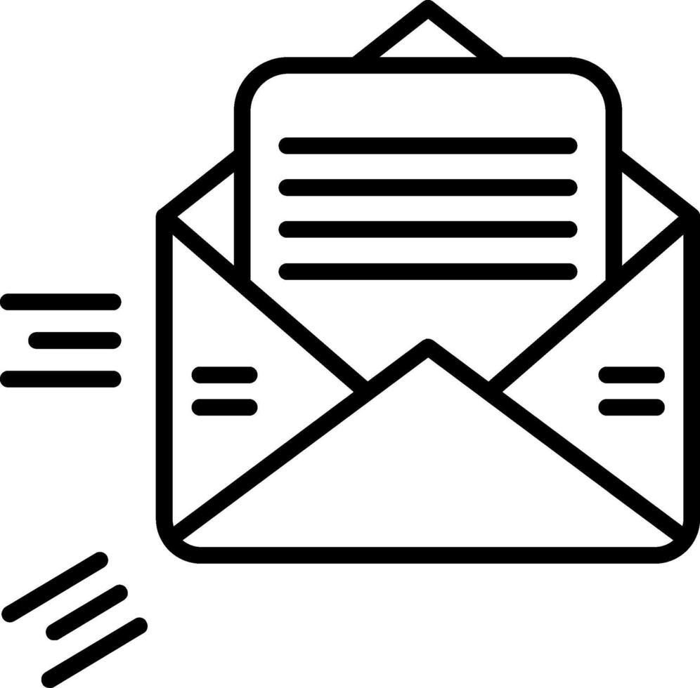 Email icon with envelope and envelope vector