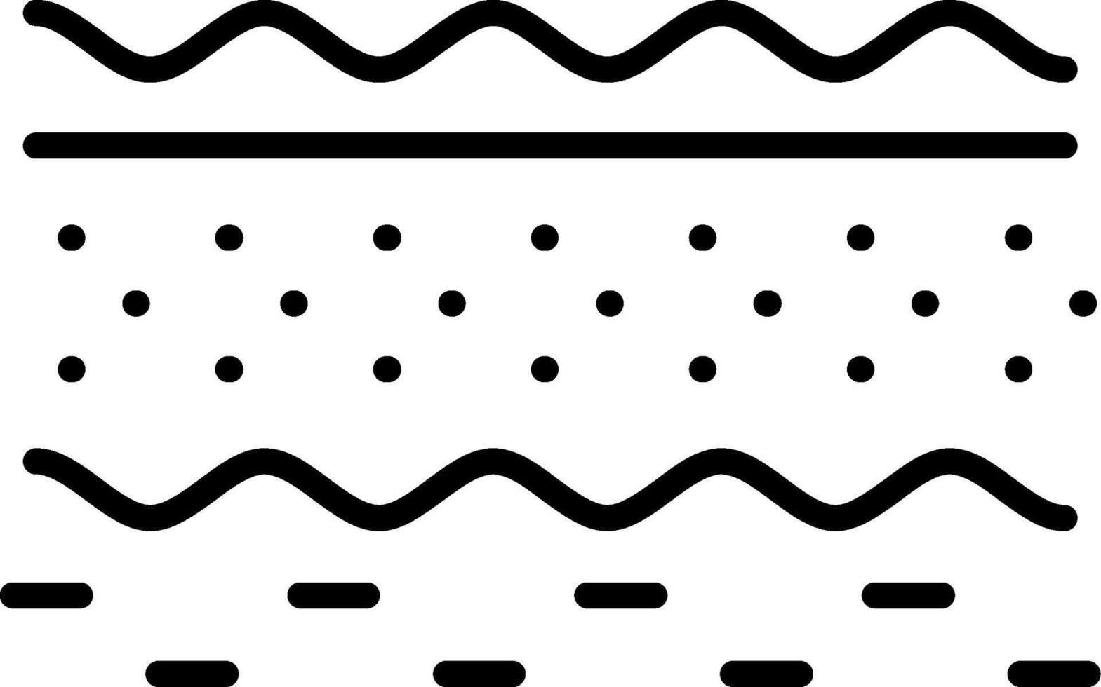 A black and white image of a pattern vector
