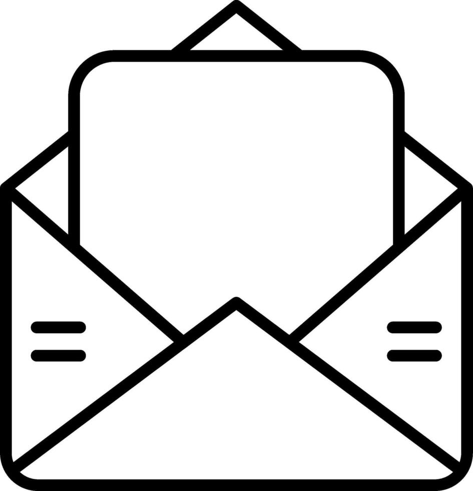 An envelope icon with a white envelope vector