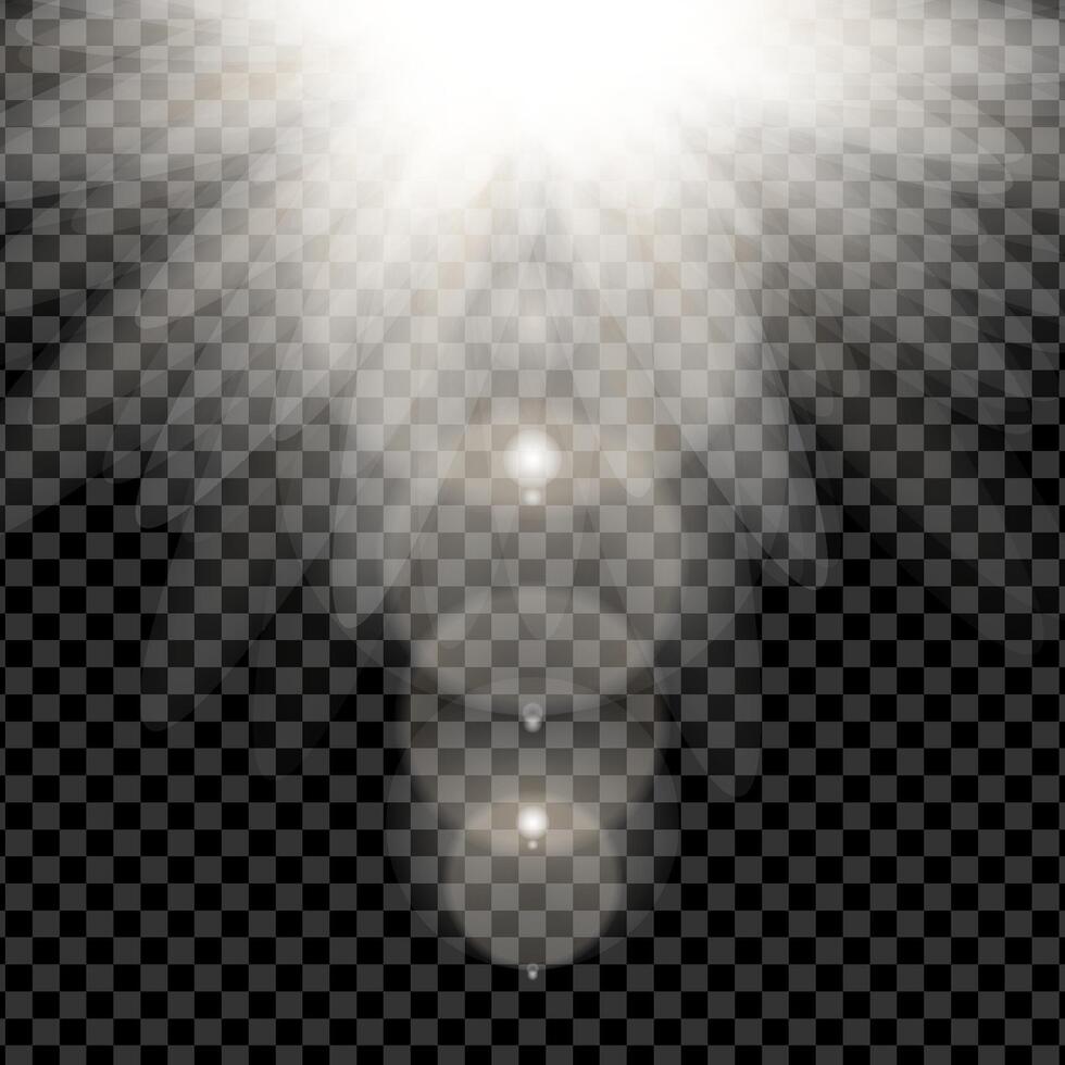 Simple sun ray background vector
