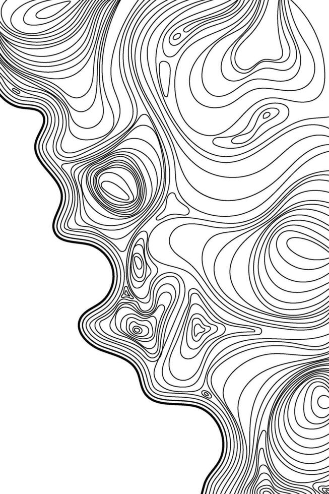 Creative Line Art Background vector