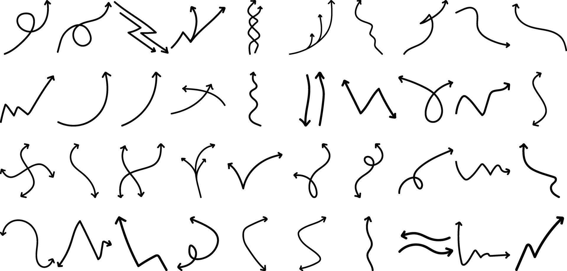 Premium Arrow Icon Set High-Quality vector