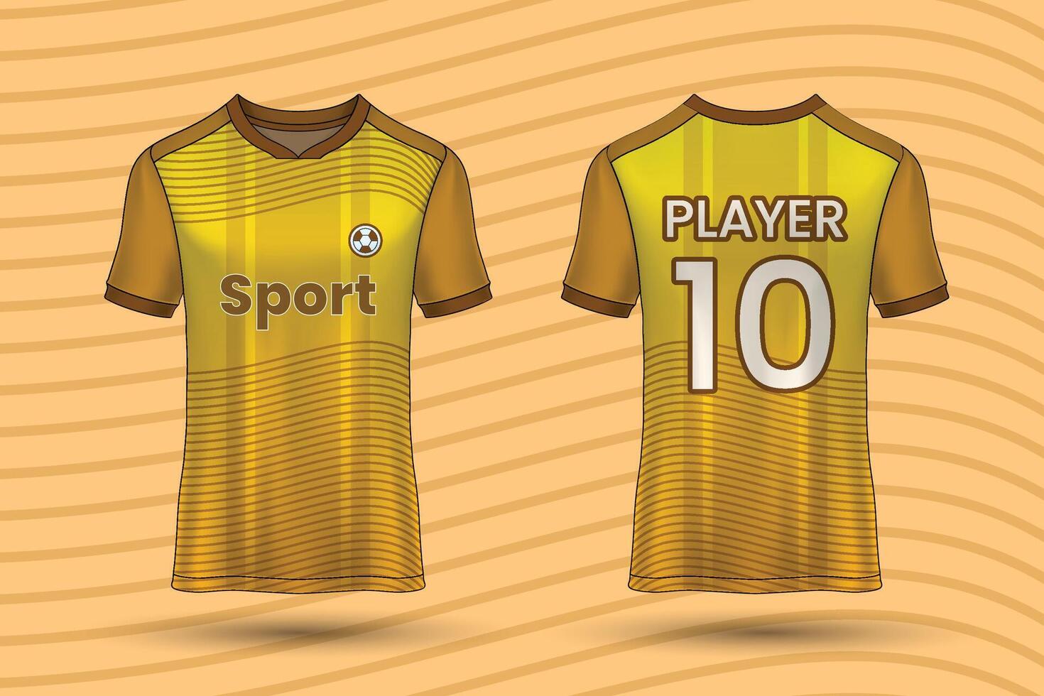 jersey yellow cool vector