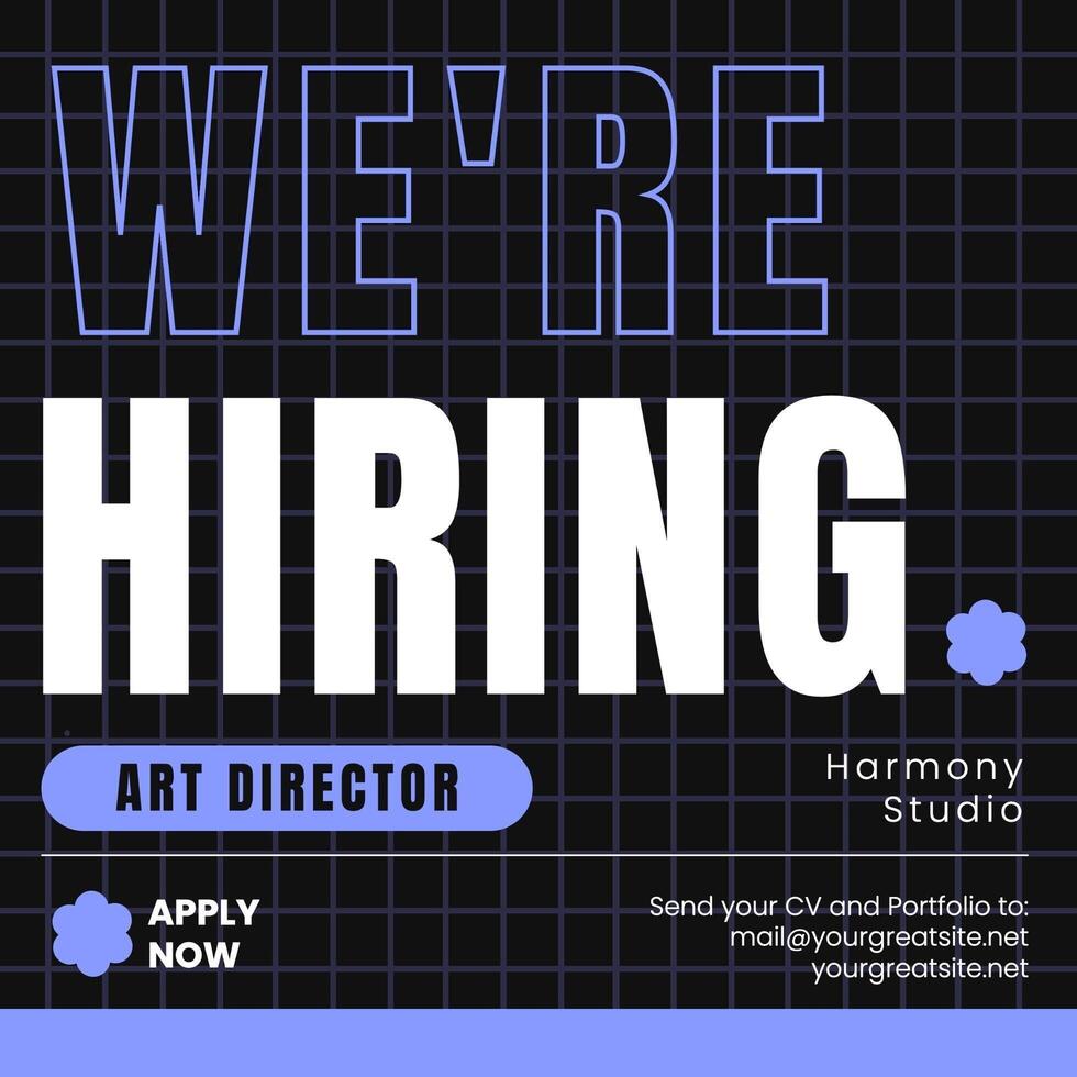 Hiring Announcement template