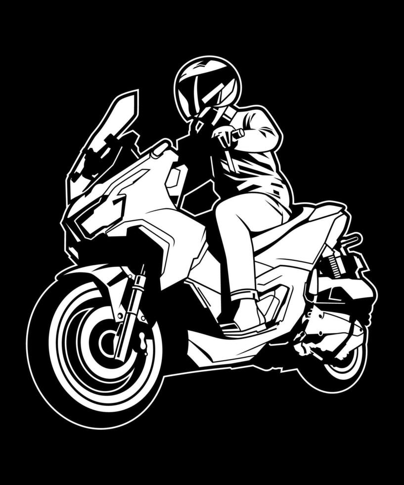 Black and white race matic vector