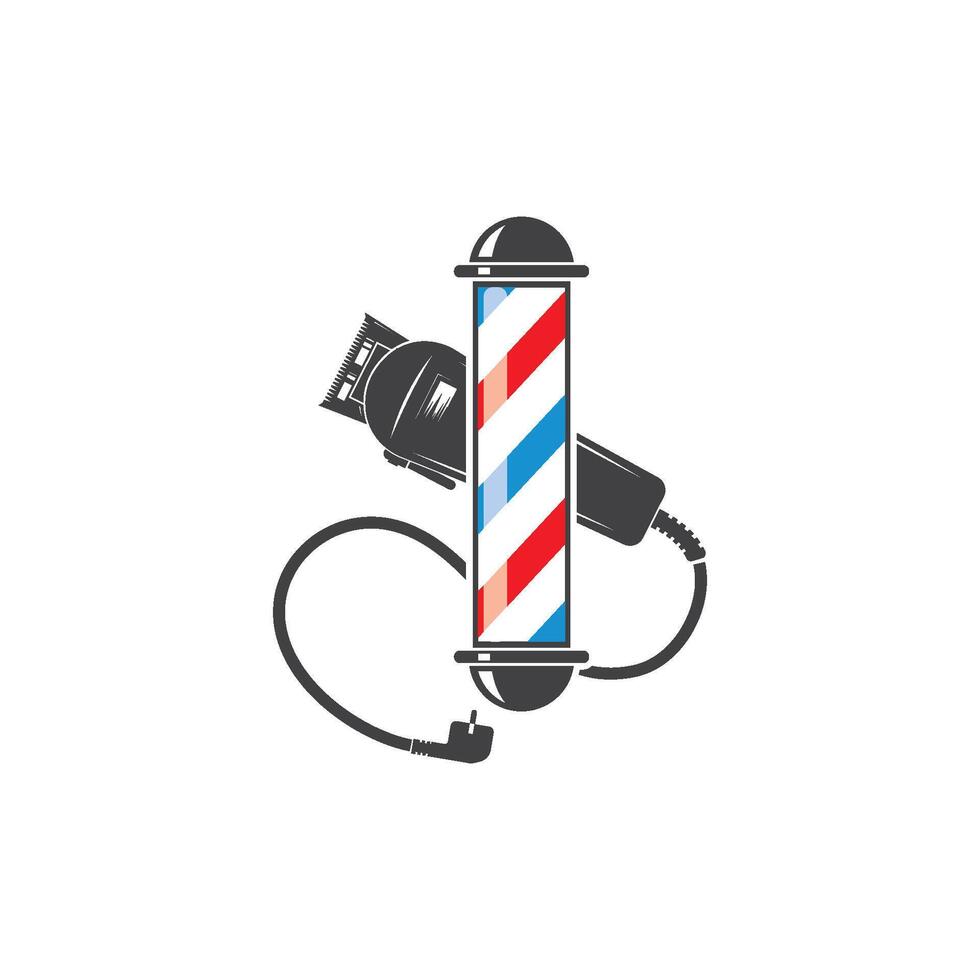 barber shop icon logo icon,. vector