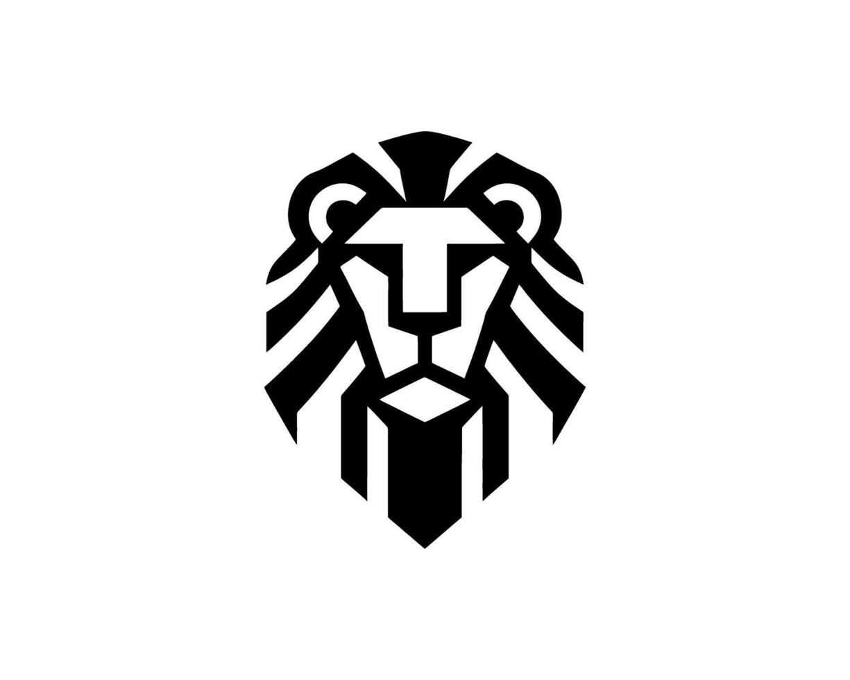 Lion Head Symbol For Identity And Logos vector