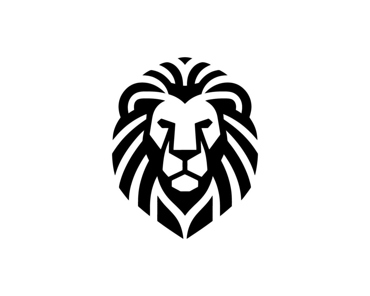 Lion Head Logo For Identity And Branding vector