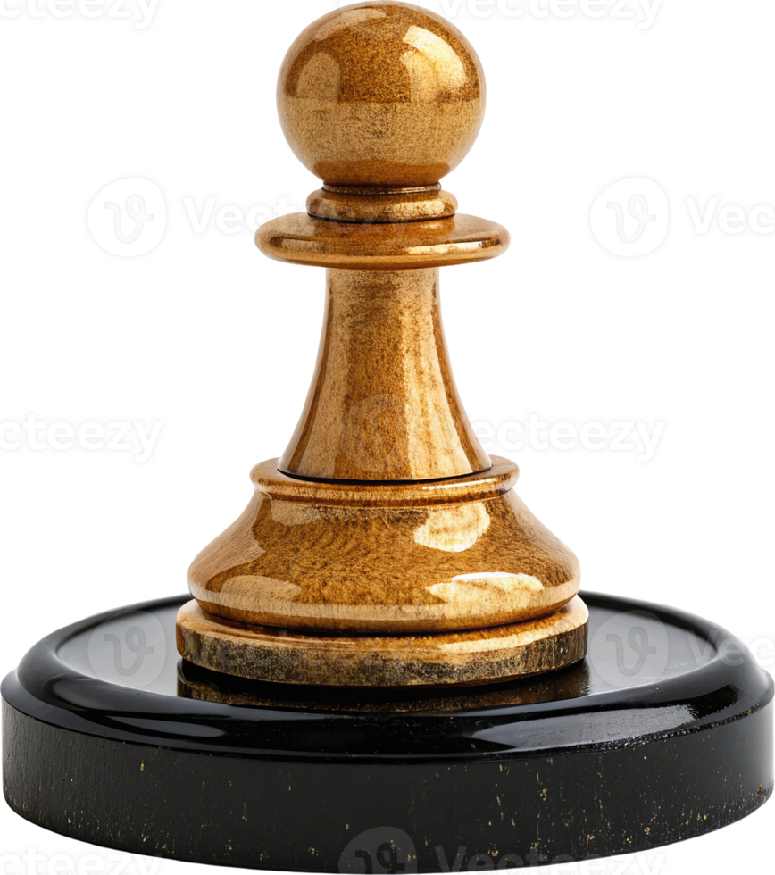 Shining Chess Pawn Style png