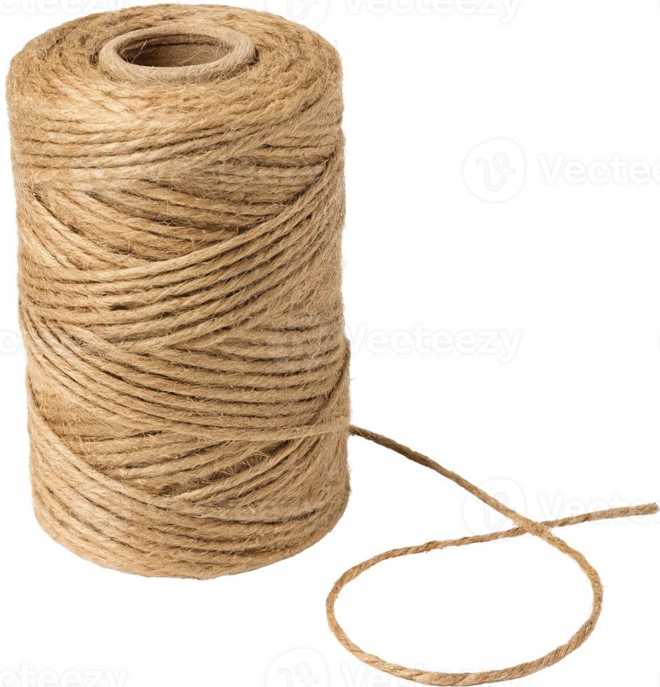 Textured Jute Twine Roll png