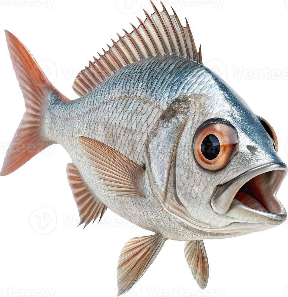 Vibrant Shiny Cartoon Fish png