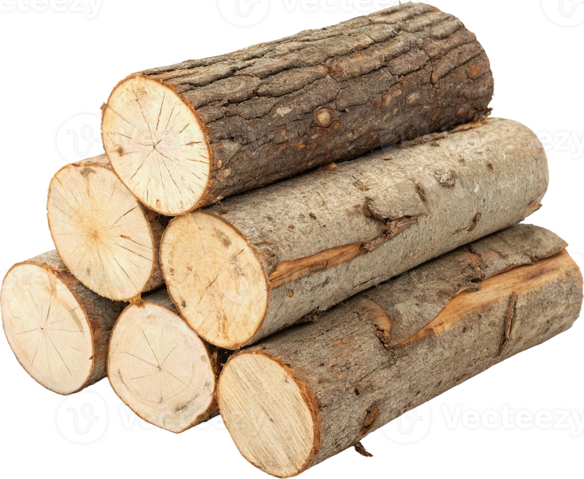Logs Arranged Neatly png