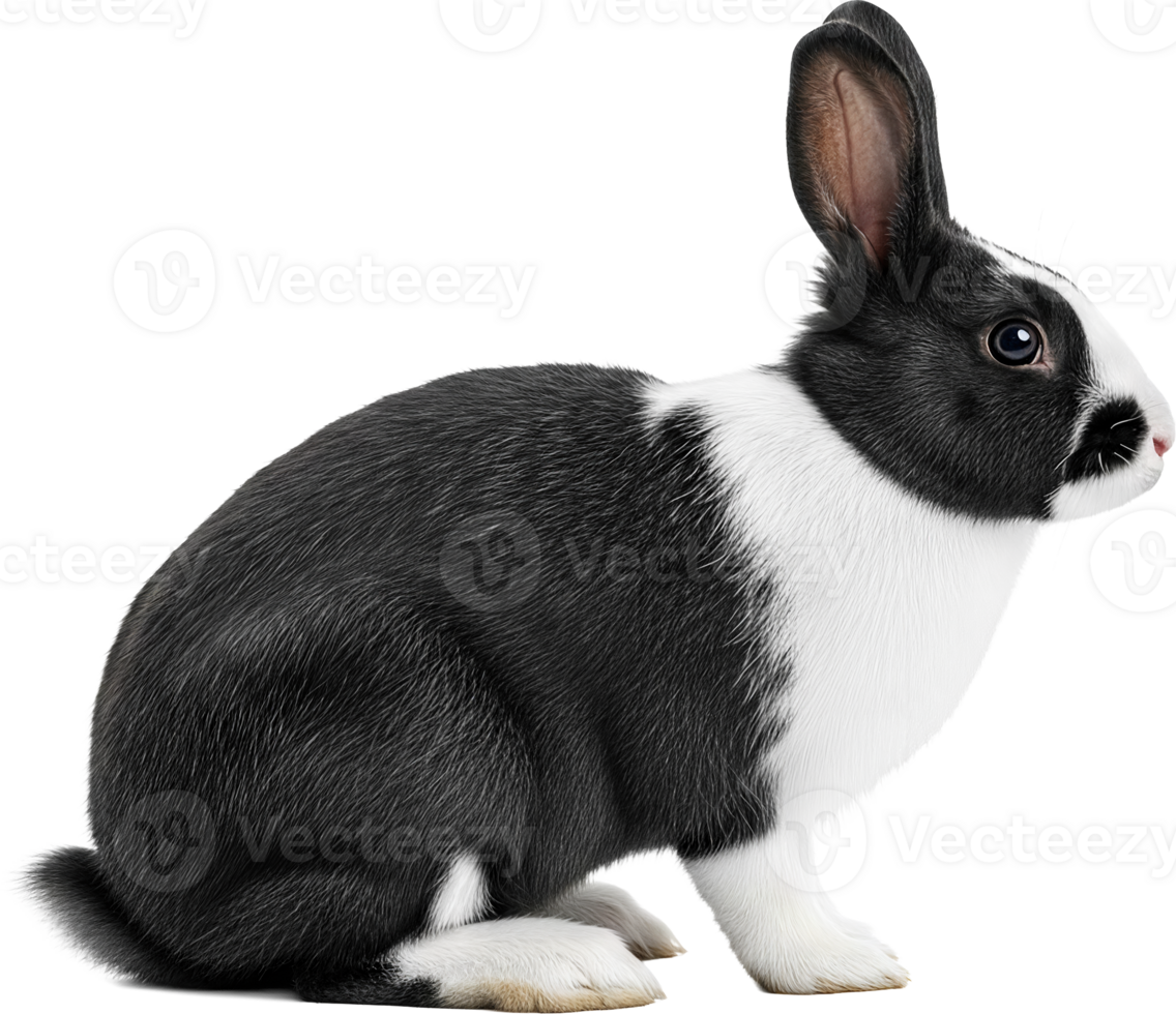 Elegant Rabbit In Profile png