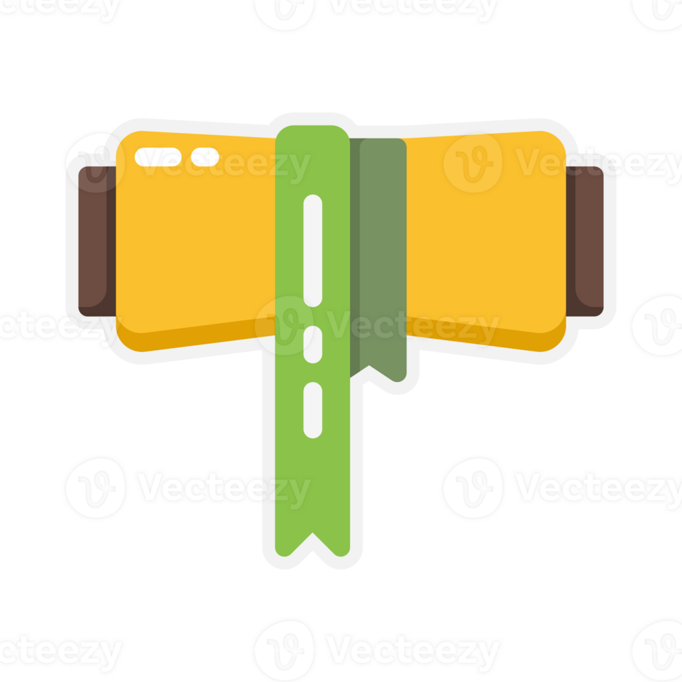 Design Illustration graphic of Ancient Scroll icon with flat style. Suitable for UI, mobile design, web design, etc. Transparent Background. png