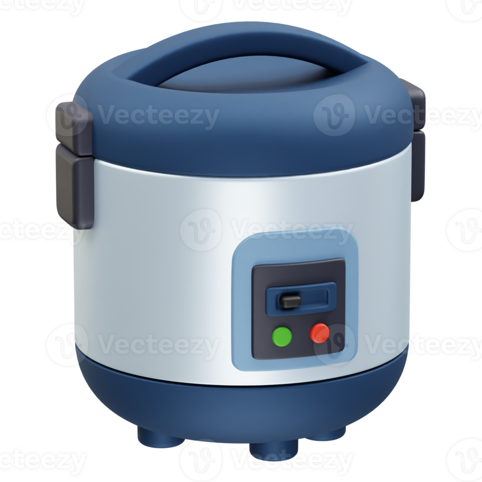 Rice Cooker icon 3d rendering illustration png