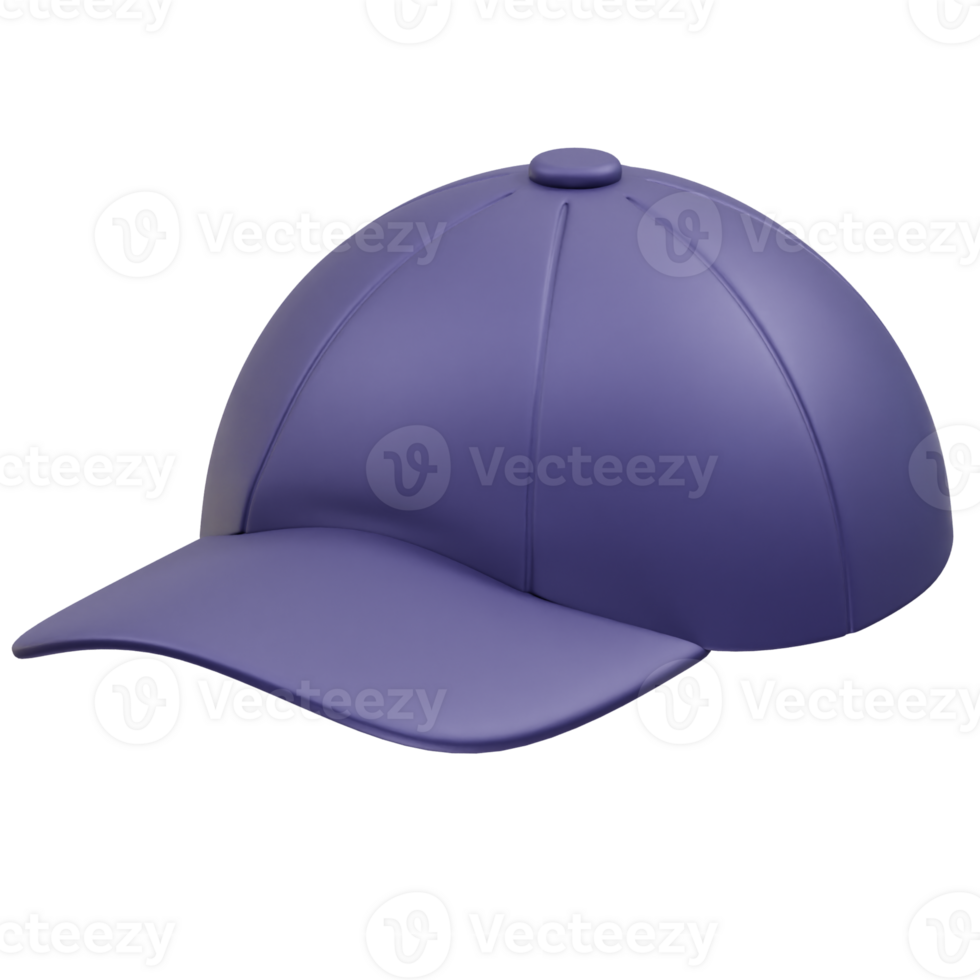 baseball cap 3d illustration icon render. Cap icon 3d png