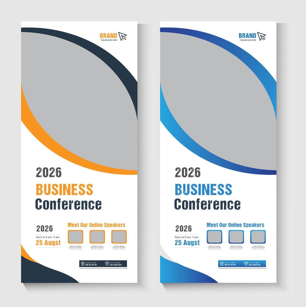 Business Conference Design vector