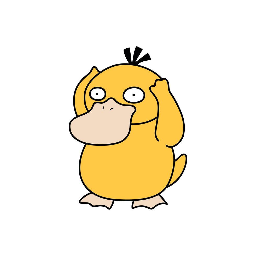 PlatyPussy Pokemon Character vector