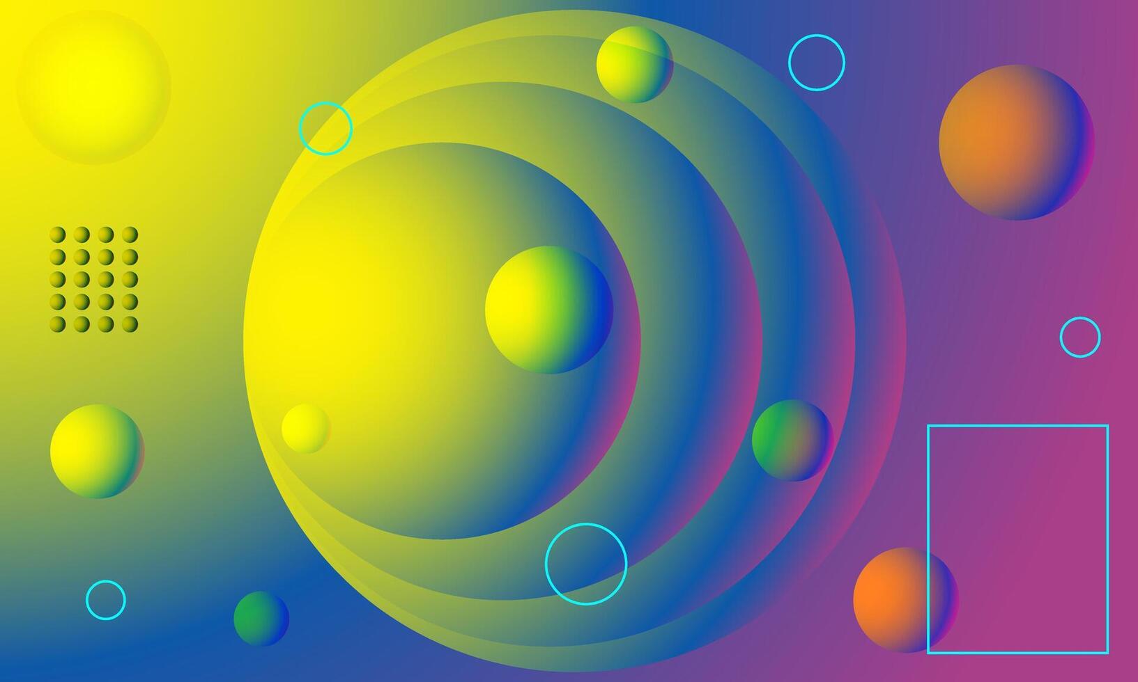 Abstract digital data background. Panoramic high speed technology concept, light abstract background. Image of space. Abstract background in neon glow colors illustration. vector