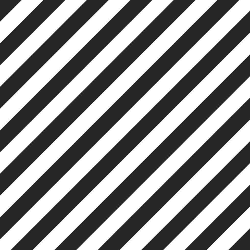 A black and white diagonal striped background vector