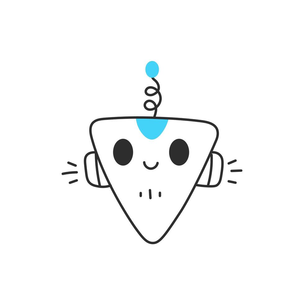 AI Character Avatar vector
