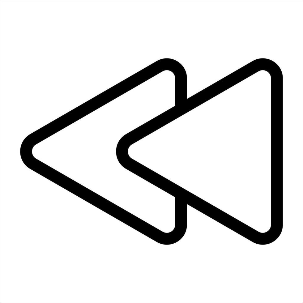 A new unique icon of a right arrow in vector